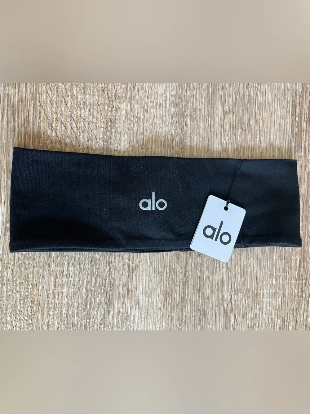 ALO Yoga Black Wide Performance Headband
